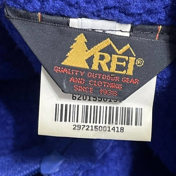 Vintage REI Polartec Fleece Vest Size Medium - Picture 7 of 10